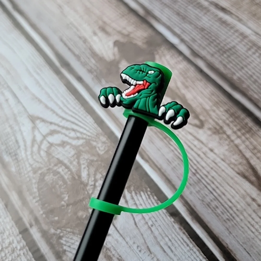 Dinosaur Straw Topper - Picture 3 of 5